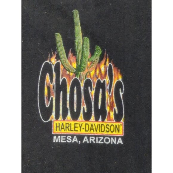 Chosas Harley Davidson Torch Ride 2000 Mens Size XL Chandler Police Tee - Picture 4 of 8